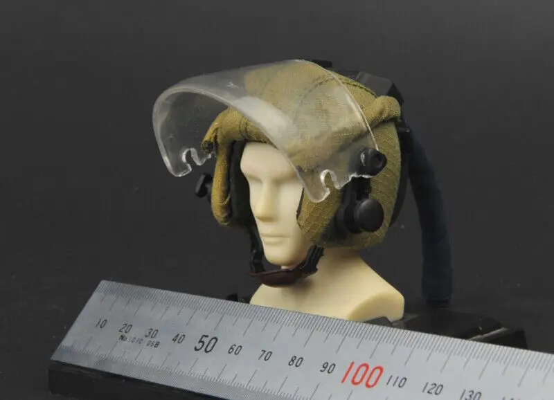 

1/6 Scale Modern Soldier Accessories EOD Helmet Model for 12" Figure Doll（slight scratches on the mirror surface）