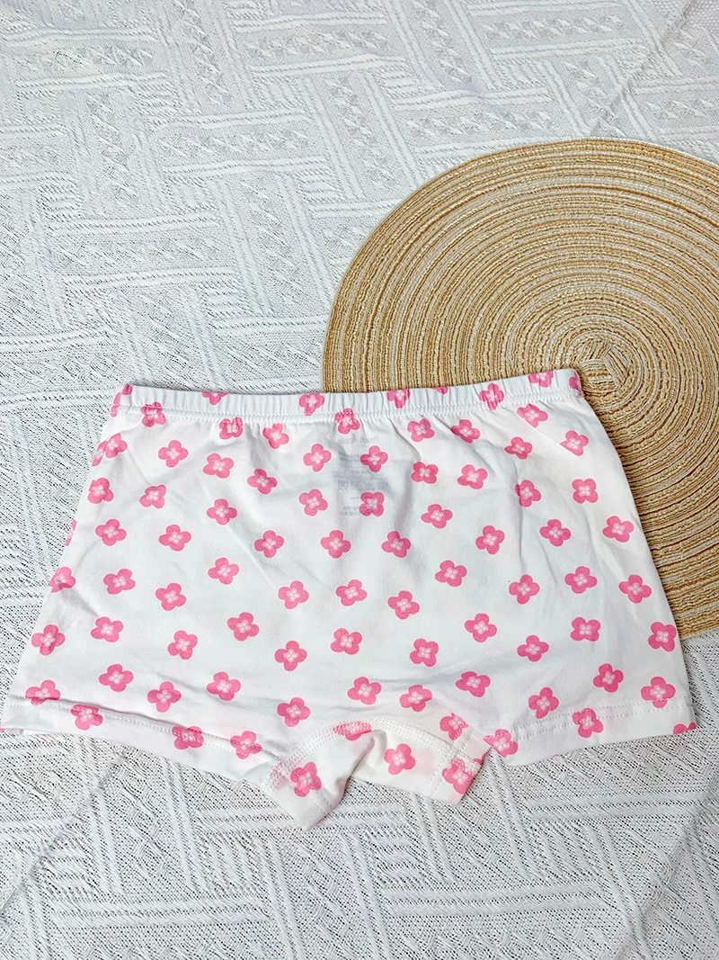 Girls' Underwear Cotton Shorts Children's Cartoon Shorts 5-Pack