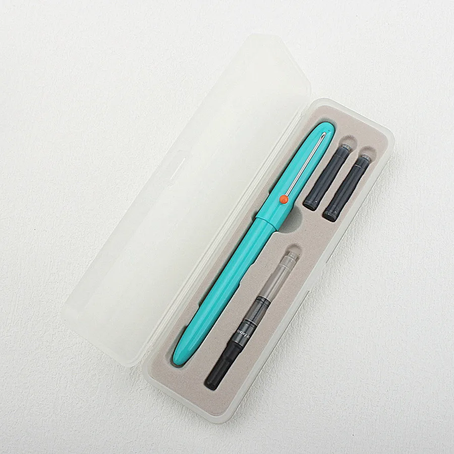 

Новая перьевая ручка, высококачественный конвертер Шмидта, очень тонкий наконечник, красочная чернильная ручка, версия, упаковка для офиса и бизнеса