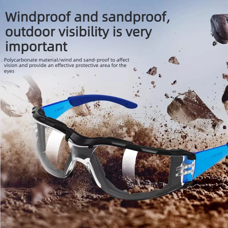 Windproof Motorcycle Cycling Glasses Anti Fog Dust Splash Sand Protection for Men Women