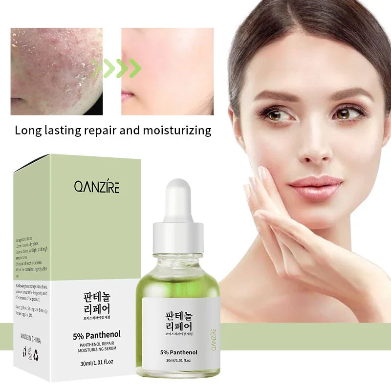 5% Panthenol Repair Moisturizing Serum 30ml Hydration หดตัวรูขุมขนกระจ่างใสเพิ่มผิว Barrier Whitening Korea Skin Care