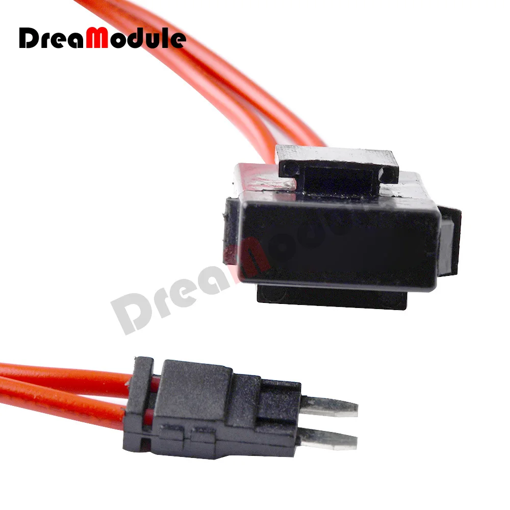 ATM 32V 25Amp Car Fuse Holder Connector Double Wire Medium Small Mini Fuse Box Power Take-Off Extension Line Protection Device