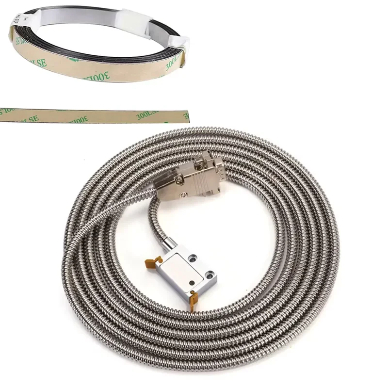 Magnetic Head Sensor Tape MSR5000 IP67 Steel Belt 5+5 5U 0.005MM TTL for Milling Grinding Stone Wood Cutting Machines