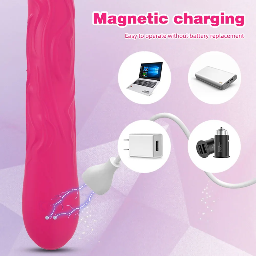 Realistic Dildo Vibrator for Women Sex Toys Clitoris G Spot Anal Stimulator with 10 Powerful Vibration Mode Waterproof Powerful