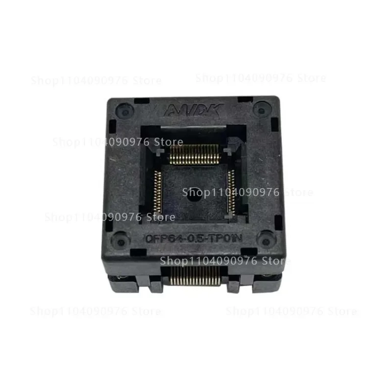 Suitable for QFP TQFP64-0.5 * 12MM low-voltage aging seat 10 * 10 socket manufacturer
