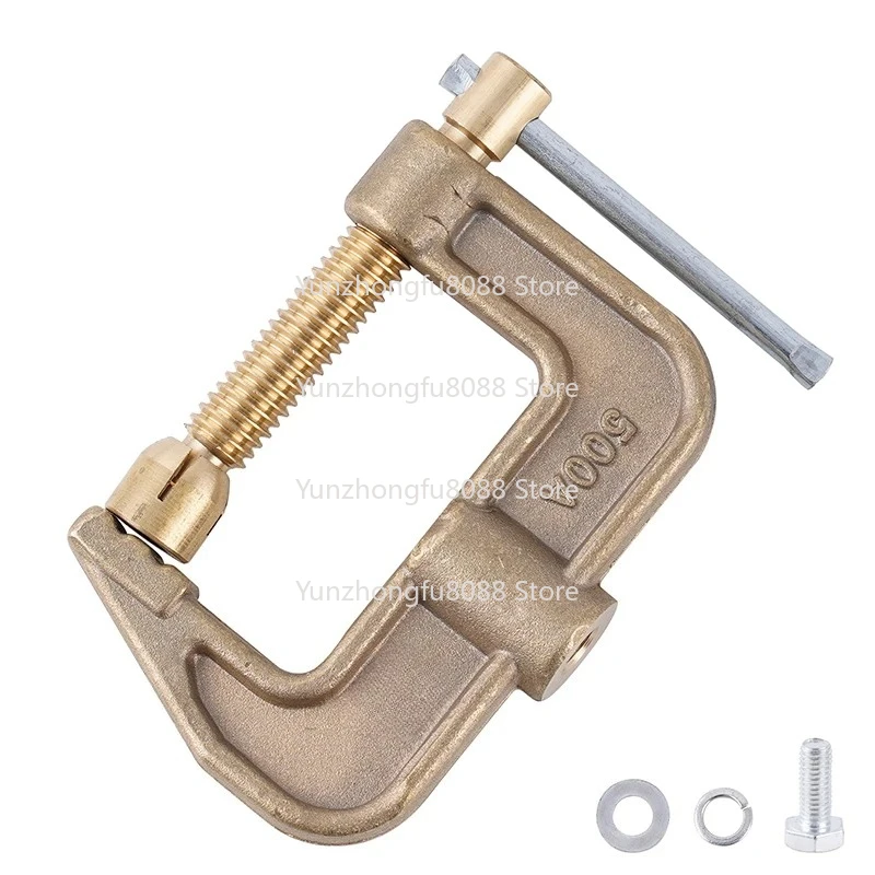 

Новинка 2025 года, зажим для заземления, стандартный медный материал, промышленный дешевый выбор, принадлежности для пайки