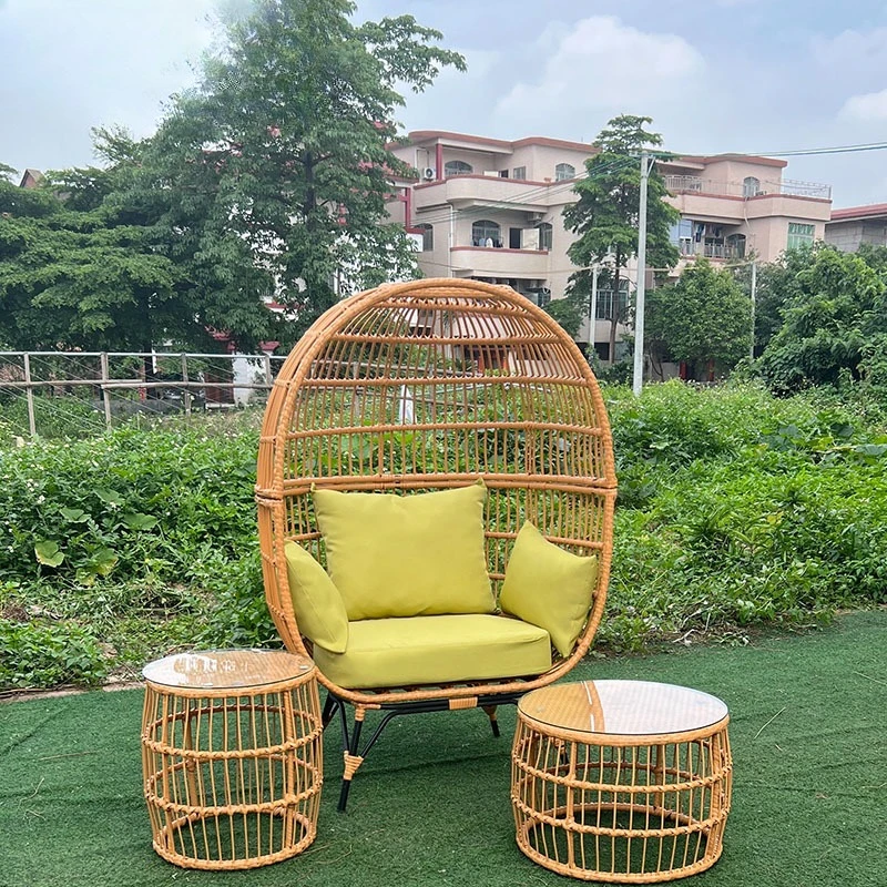 

Outdoor Bird's Nest Sofa Round Nordic Sofa Lazy Rattan Chair Leisure Furniture Resort Courtyard Balcony