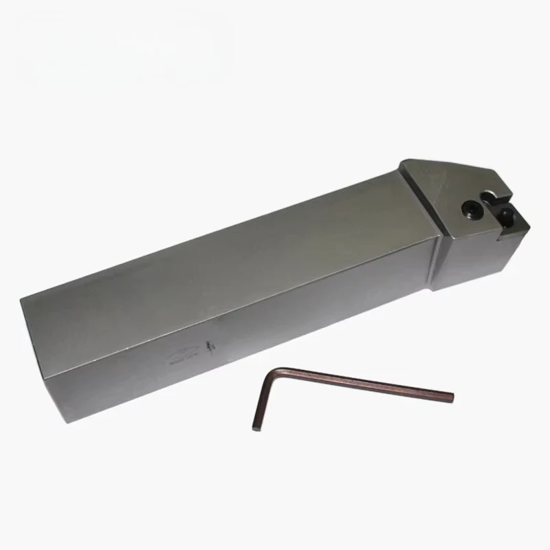 

Titanium carbide coated CNC lathe external turning tool post CNMG inserts, hardness 40-50, 10 inserts per box.
