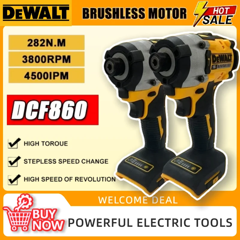 dewalt-dcf860-brushless-cordless-electric-screwdriver-impact-function-20v-battery-282nm-lightweight-at-1kg-electric-power-tool