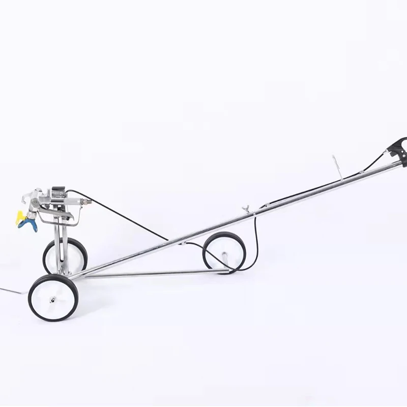 For Road Vehicles & Powered Garage Floor Marking Electric High-Pressure Airless Sprayer  Cold Spray Road Marking Machine