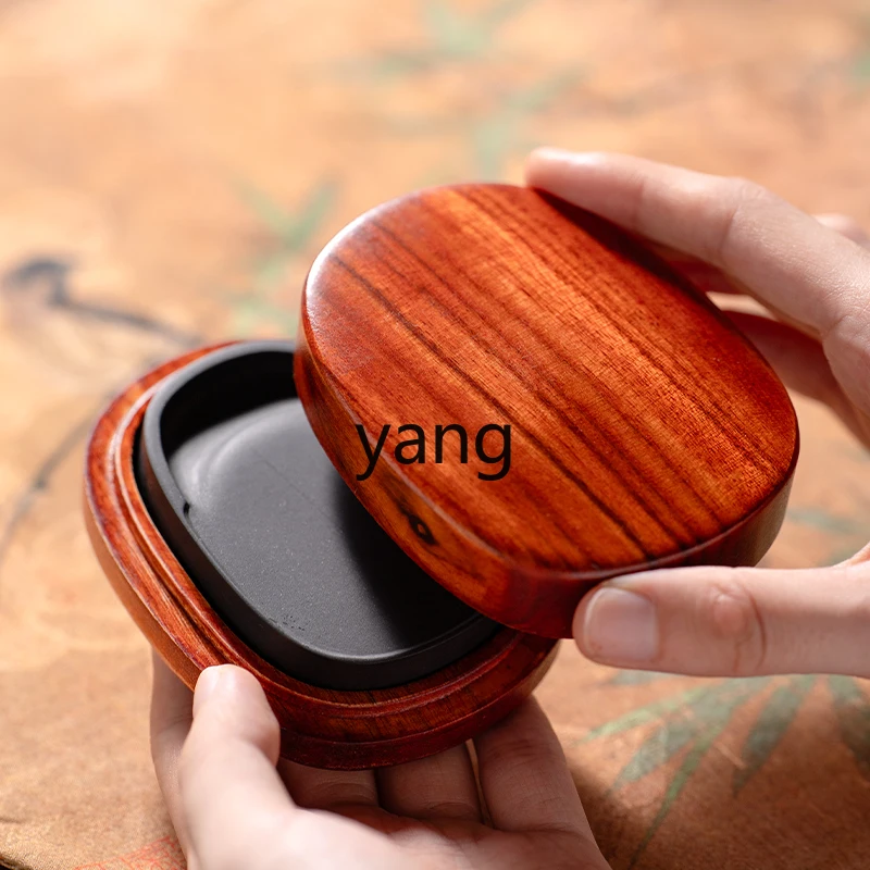 LTTM Study Four Treasures Brush Grinding Ink Strip Calligraphy Chinese Painting Ink Cartridge Small case Xingbao inkstone