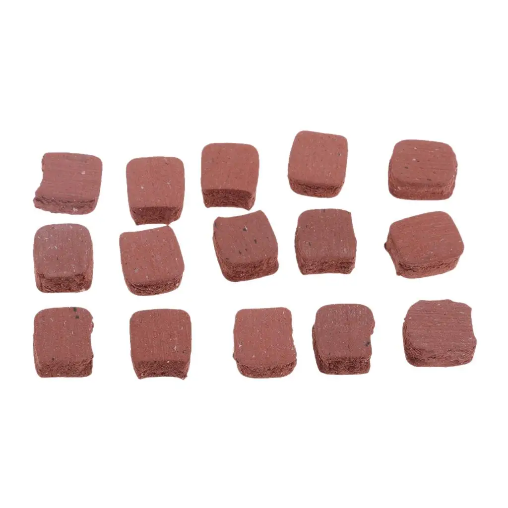 15Pcs Square Shape Clutch Friction Pads Kit for 2 Stroke Motorized Push Bike