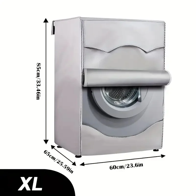 Heavy-Duty Waterproof And Dustproof Washing Machine Cover, Protects Appliances, Safeguards The Washing Machine And Dryer Lid