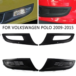 Couvercle de calandre antibrouillard pour Volkswagen Polo, phare antibrouillard avant LED DRL pour VW Polo 6R, MK5, 2009, 2010, 2011, 2012, 2013, 2014, 2015