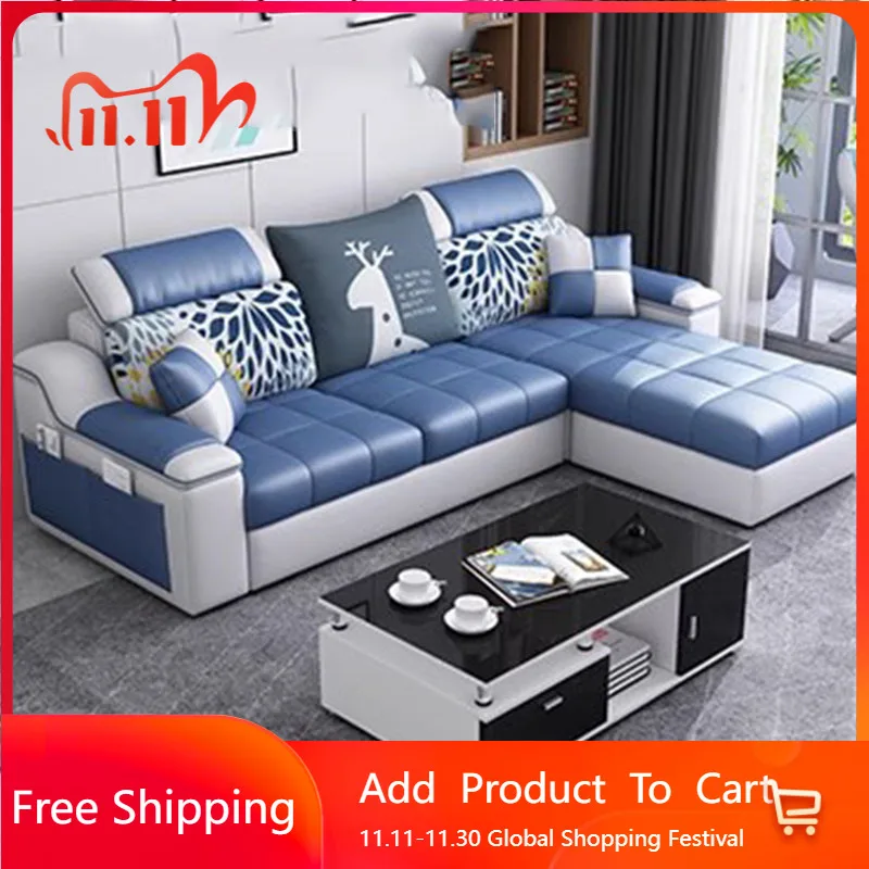 

Designer Luxury Outdoor Sofa Relaxing Mid Century Nordic Sectional Living Room Sofas Couch Lazy Divano Lounge Suite Furniture