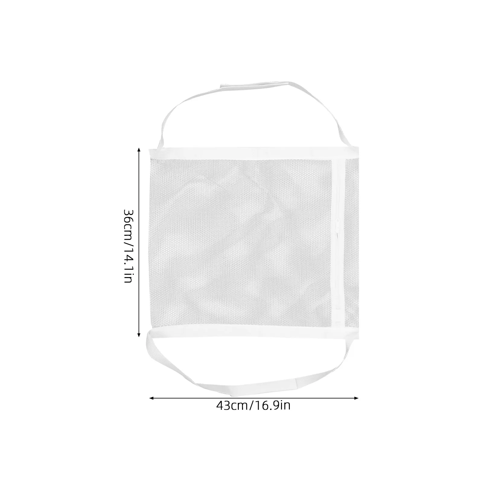2Pcs Shoe Washing Laundry Bags Sneaker Mesh Net Laundry Bags Zip Strap for Washing Dryer Machine Shoe Cleaner 17x14 Inch