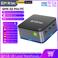 GMKtec G2 Mini PC Windows 11 Pro Intel 12th Gen Alder Lake N100 Mini PC DDR5 12GB RAM 512GB ROM WiFi 6 BT5.2 Desktop Computer