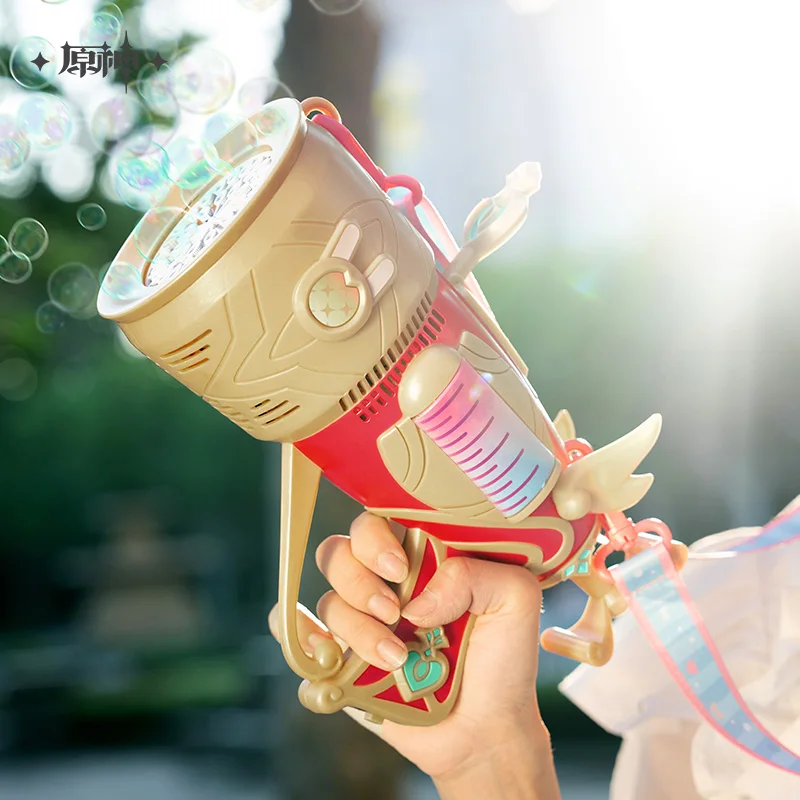 مسدس فقاعات رسمي merch 100 GS تأثير FES مسدس فقاعات التوقيع ، السفينة في ، يرجى تمديد الوقت