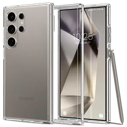 Silicone Transparent Soft Case For Samsung Galaxy S26 S25 S24 S23 S 26 Ultra Plus FE S26Ultra Cases Ultra-Thin Clear Back Cover