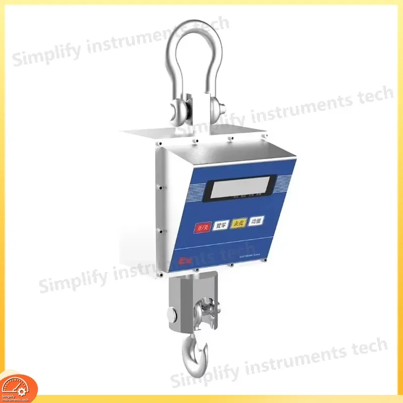 Explosion Proof Wireless Crane Scale 1-10 Tons Heavy Duty Industrial Crane Weighing Scale for Petrochemical Beer Brewing