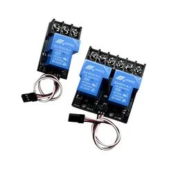 1PCS One Channel 2-way Electronic Switch DC 4-10V 30A Remote Control PWM Relay Module with LED Indicators for RC Model Airplane