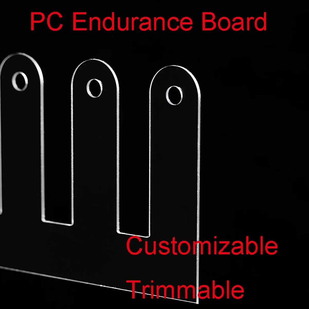 Thick 1.5-40mm PC Sheets Polycarbonate Plate Transparent Board 210x297 100x200 150x200 200x200 200x300 300x300 300x400 400x400mm