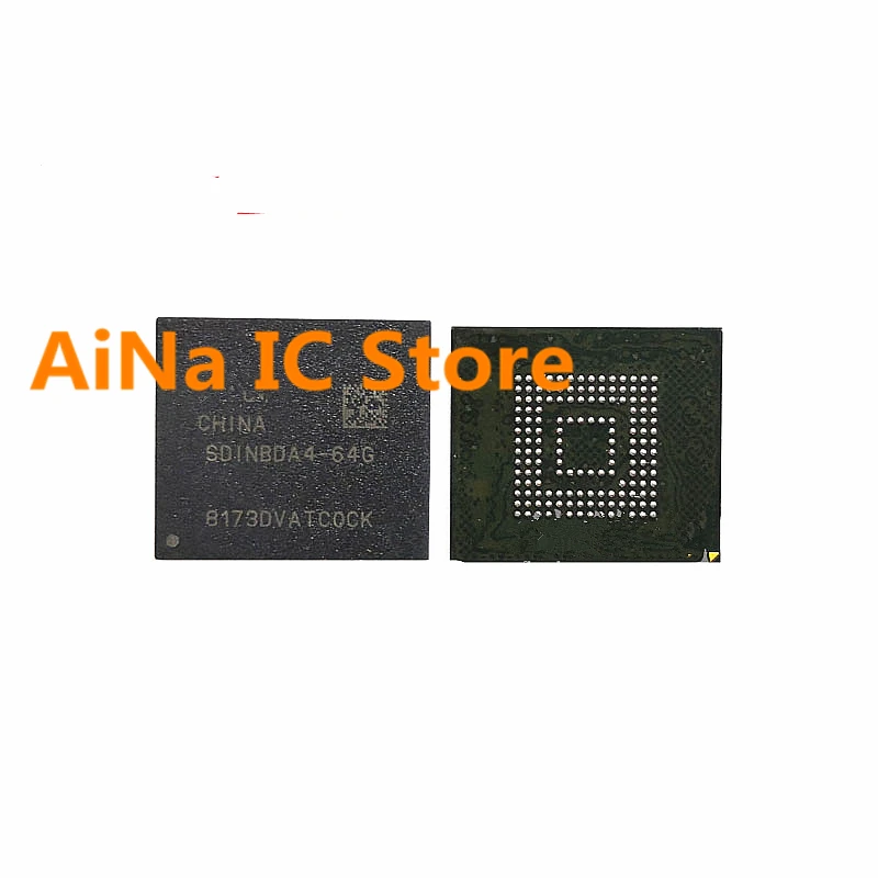 

1pcs~5pcs/LOT SDINBDA4-64G BGA153 SDINBDG4-64G BGA153 SDINBDD4-64G BGA153 NEW 64GB memory chip