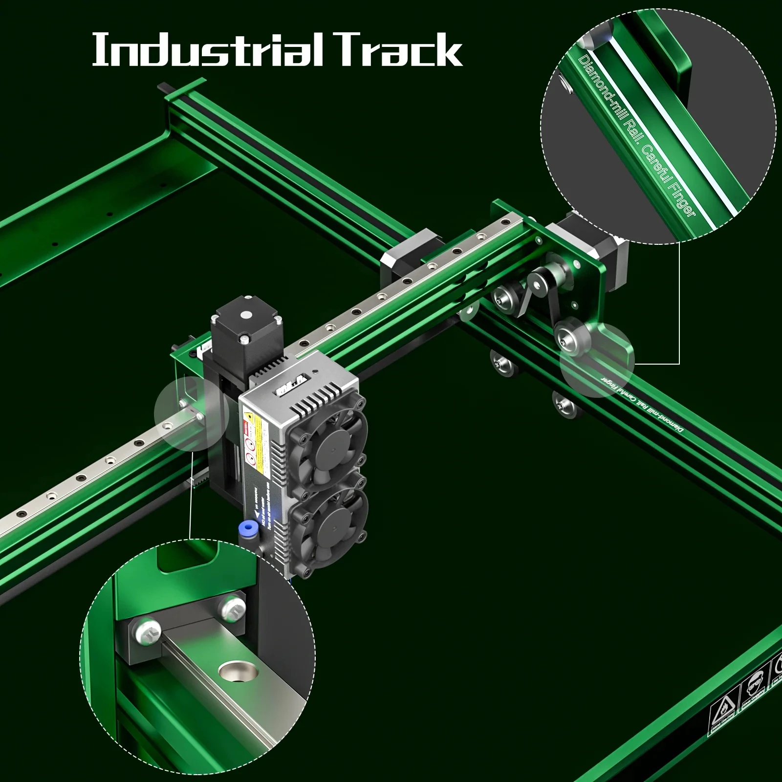 آلة نقش بالليزر OYLP Max 4 E80 - مراجعة Industrial Laser Engraver For Wood وسعره