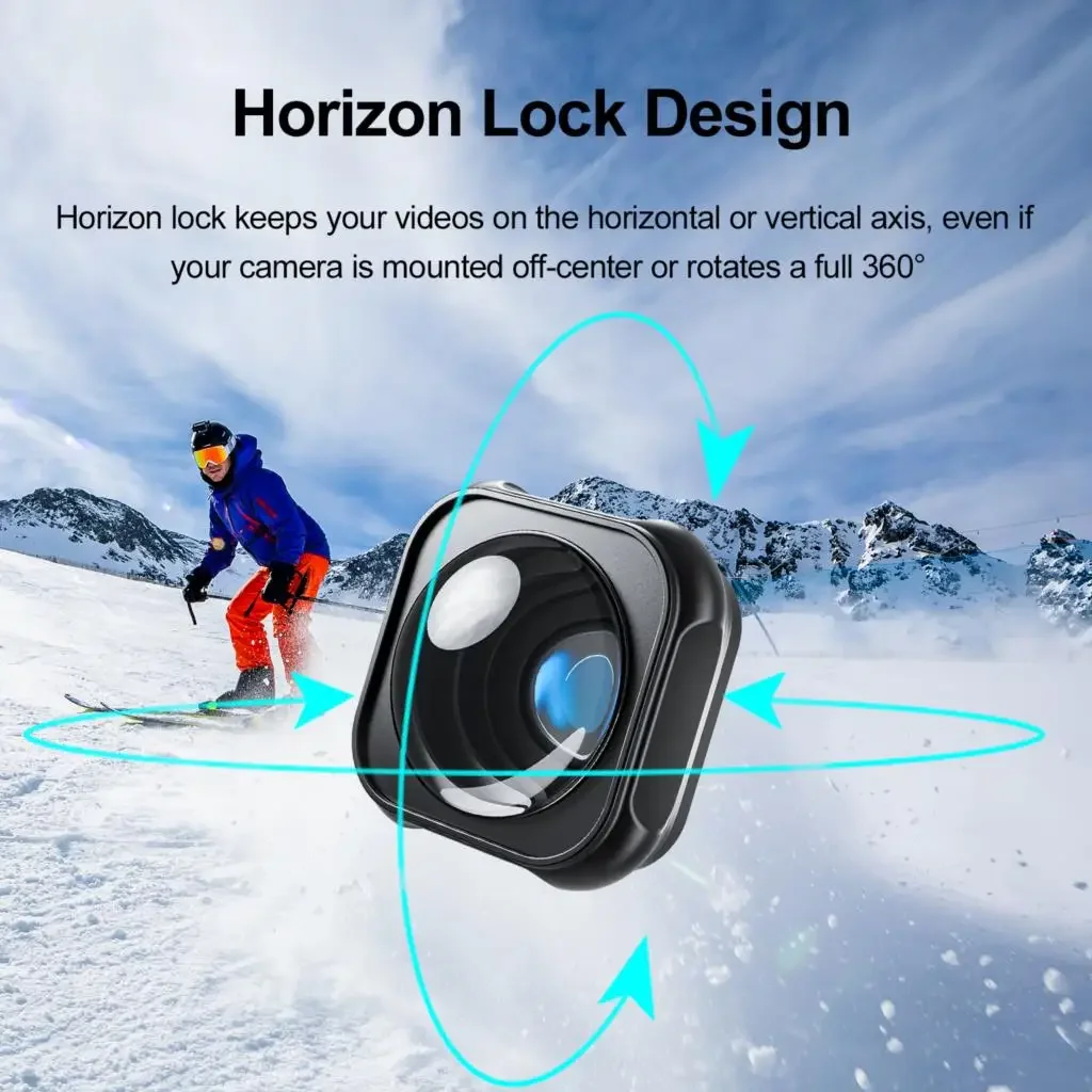 FF-F62 Lens Mod for GoPro Hero 9 10 11 Black Anti Shake Aluminum Alloy Water proof Lens Ultra-wide Angle 155 Degree Lens