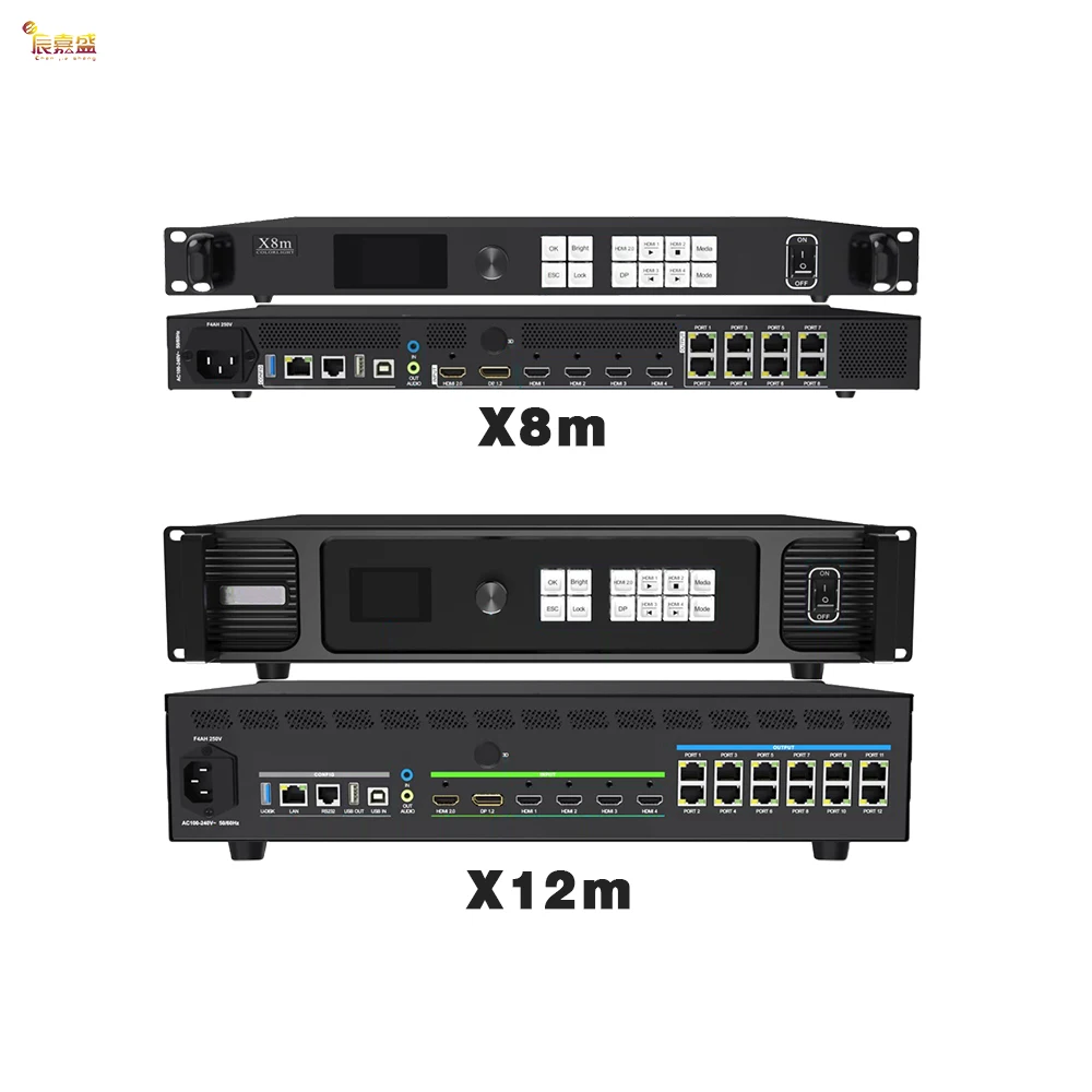 X2X4X6X7X20 معالج فيديو Led داخلي HD جهاز شاشة الحائط للتعليم إشارة التبديل التحكم الرئيسي التحكم الرئيسي Led