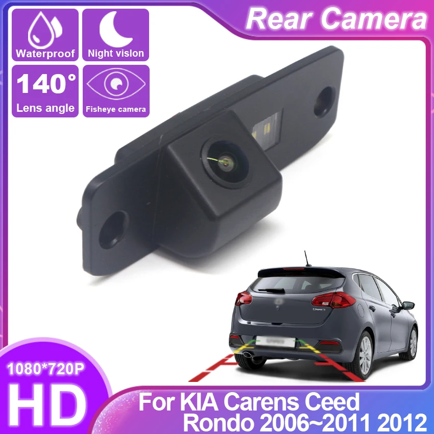 

CCD HD рыбий глаз камера заднего вида для KIA Carens Ceed Rondo 2006 ~ 2008 2009 2010 2011 2012 автомобильный резервный монитор парковки заднего хода