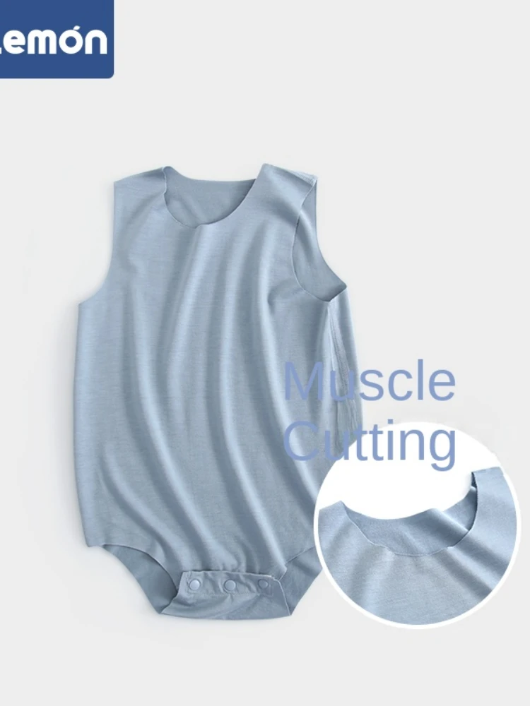 Yy Baby Vest Onesie Summer Thin Modal Summer Clothing