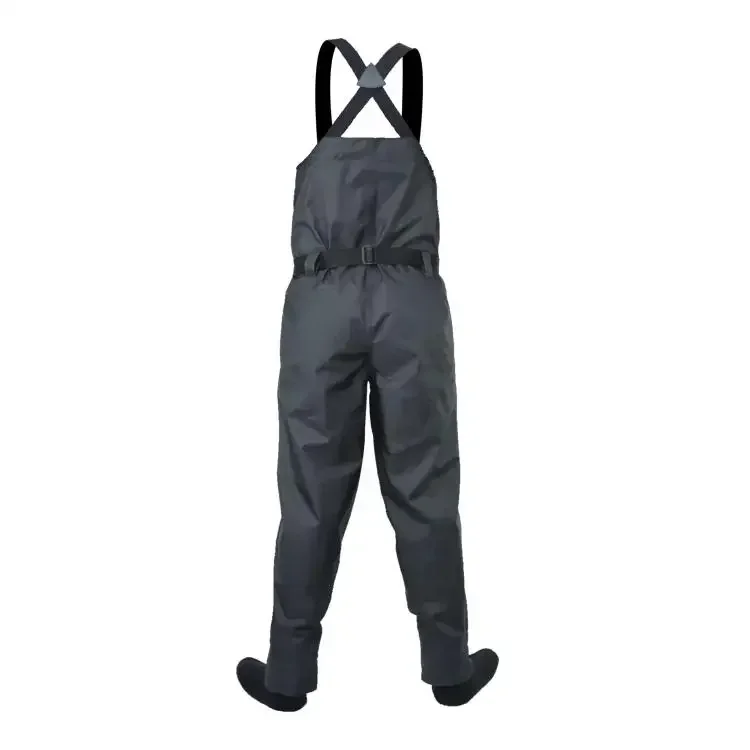 3 Layers Breathable Replaceable Pocket Hunting Fly Fishing Waders With Boots