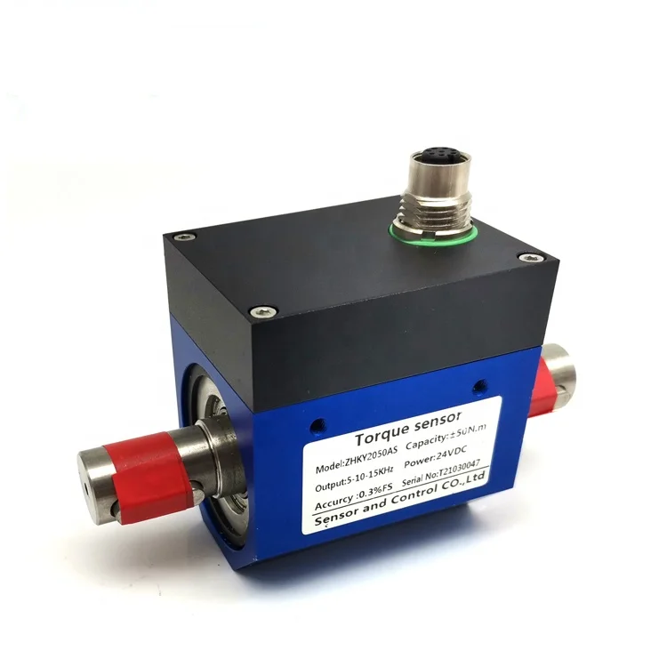 

ZHKY2050A 5Nm 100N.m 200Nm 500Nm dynamic load cell shaft rotation sensor torque transducer Dynamic rotary torque sensor