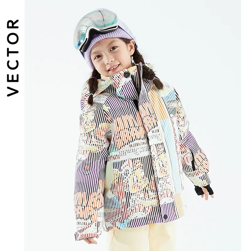 vector-kids-ski-set-waterproof-winter-warm-jacket-and-pants-for-boys-girls-snowboarding