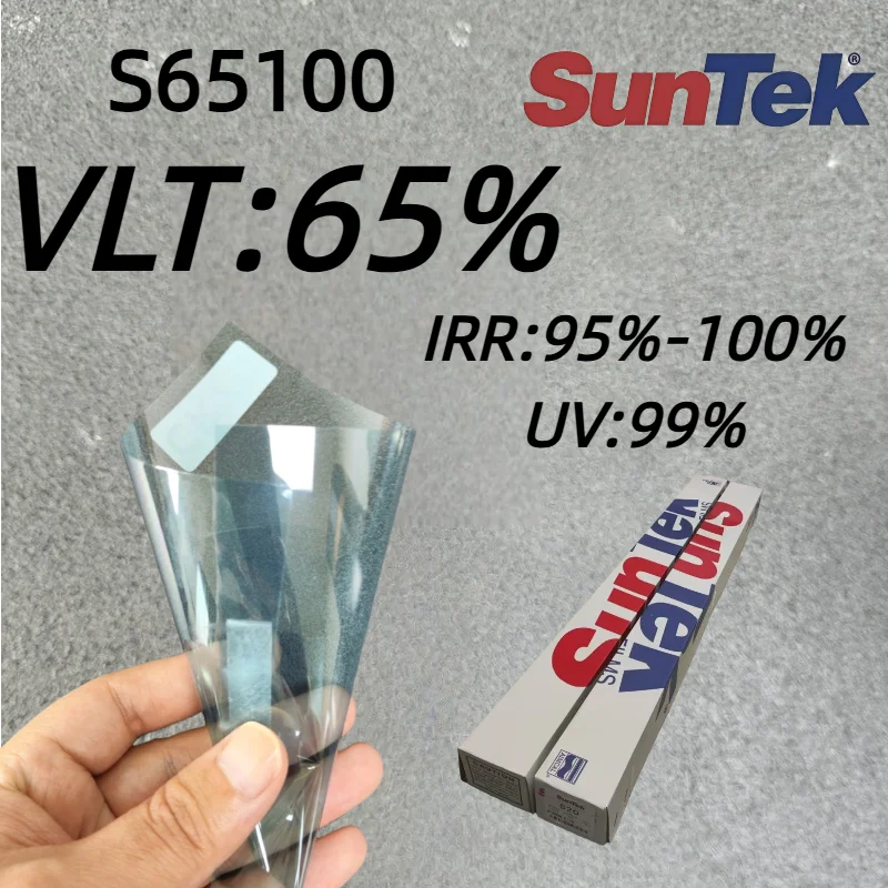 Suntek Premium Auto Window Film Nano Ceramic 65% VLT UV99% PET IRR99% Heat Shield Non Metal Clear View Fade Resistant