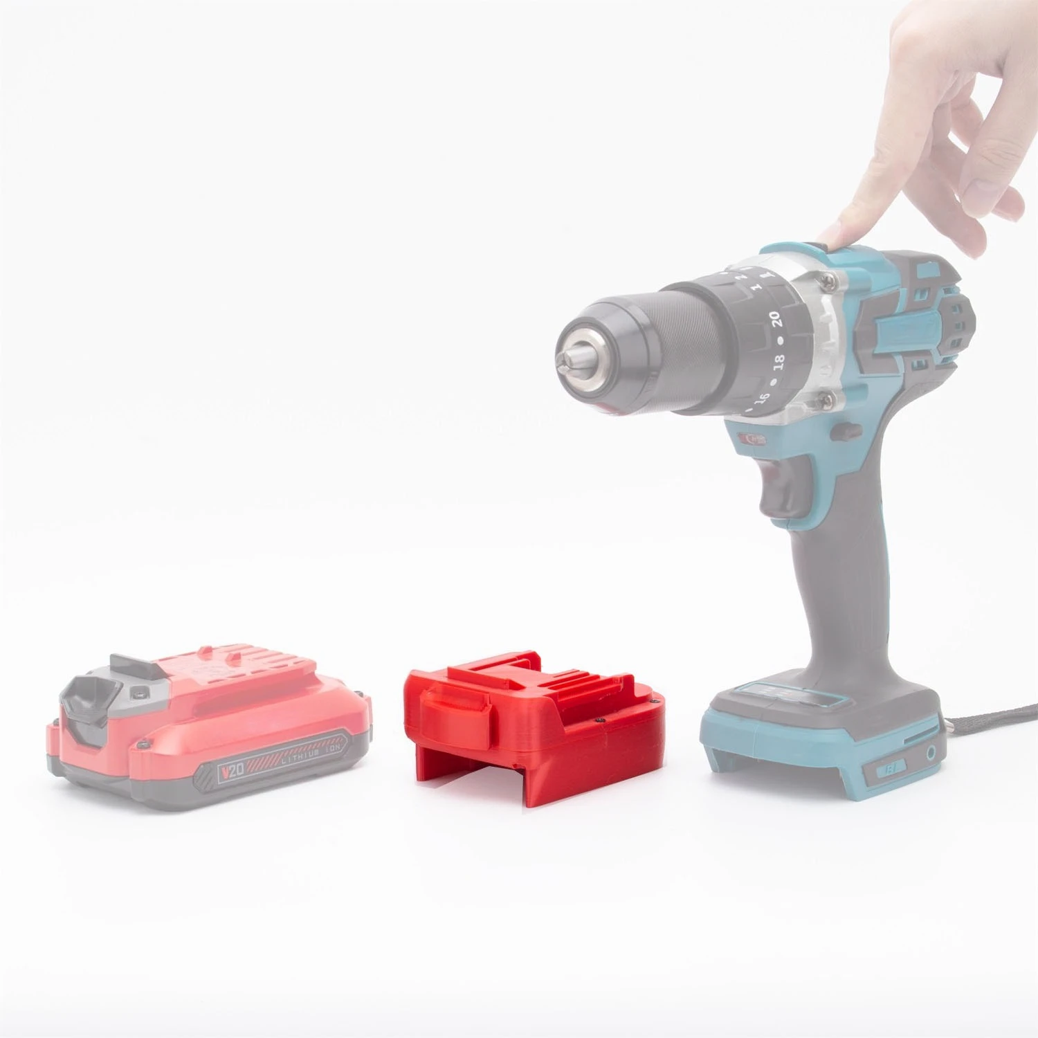 

Battery Adapter for Craftsman /Stanley fatmax v20 Battery To for Makita 18V Power Tools (﻿Adaptor Only）