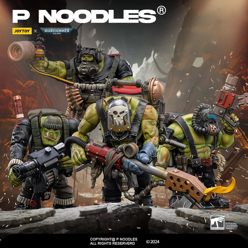 

Оригинальная лицензионная фигурка JOYTOY Dark Source Warhammer 40k Ouke Man Special Forces Collection