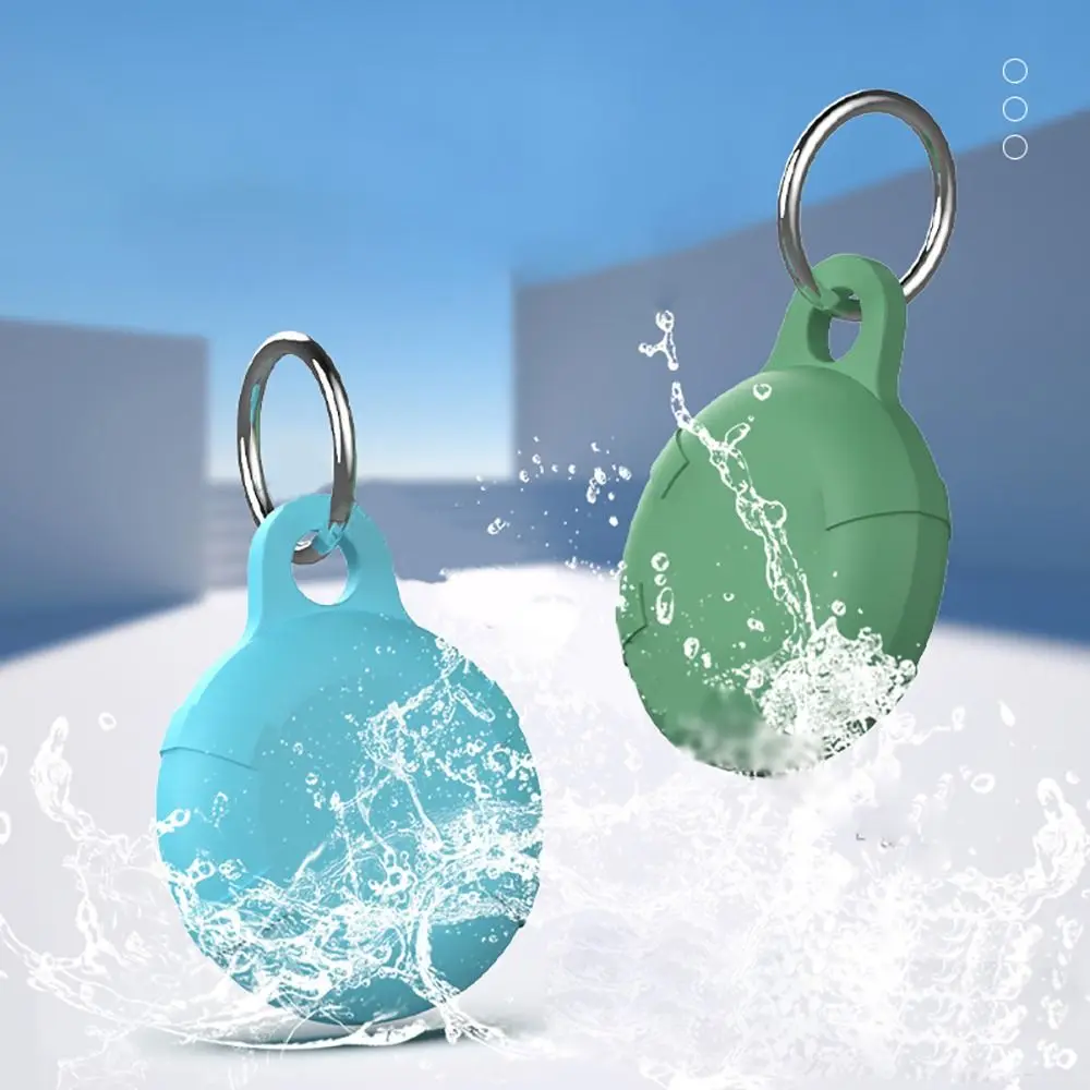 جهاز تعقب سيليكون بنظام تحديد المواقع لعلامة أبل الجوية ، سوار معصم ، سلسلة مفاتيح تعقب خفيفة الوزن ، جهاز تعقب بنظام تحديد المواقع مقاوم للماء ، إكسسوارات الأطفال