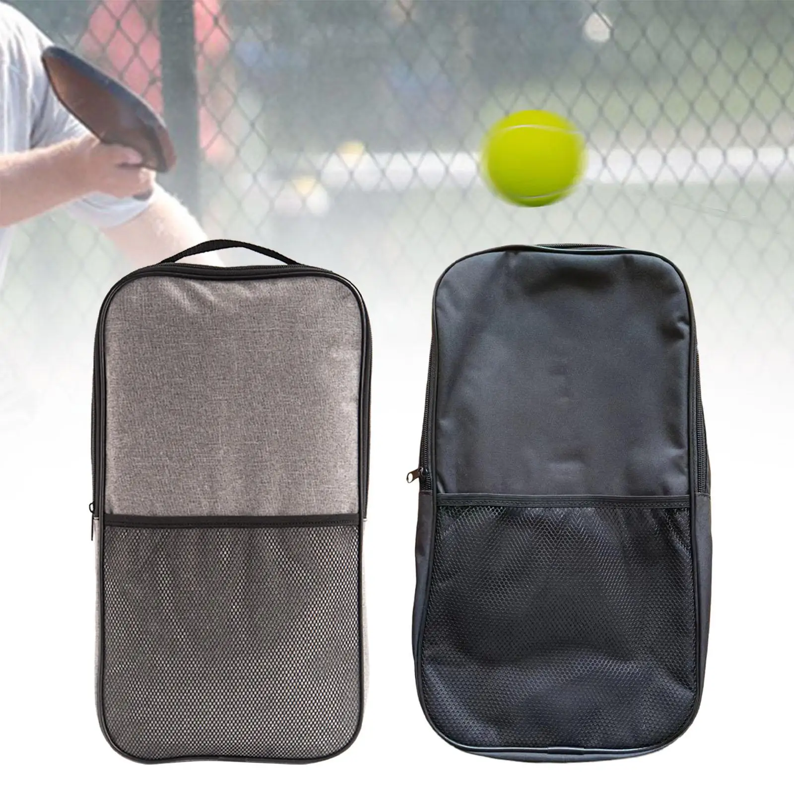 

Сумка для ракетки Pickleball, чехол для ракетки для настольного тенниса, практичный рукав для ракетки с веслом для спортивных соревнований на открытом воздухе