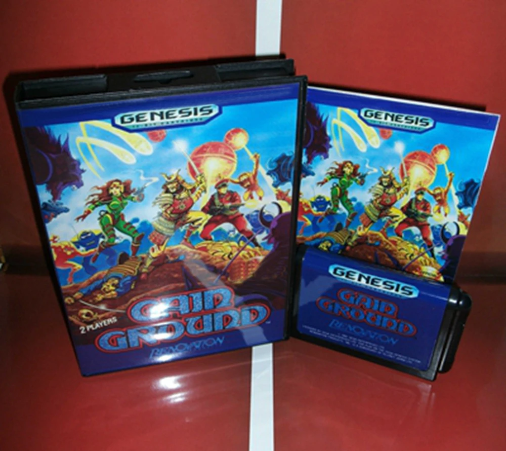 Ganhar Cartão de Jogo Terrestre com Caixa EUA, Livro Manual, 16Bit, MD, Sega, MegaDrive, Genesis, Consoles, Venda Quente