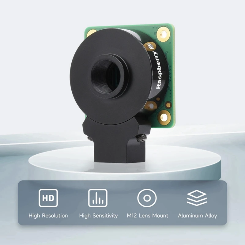 Camera Modle M12 HQ IMX477R Sensor High Sensitivity Supports M12 Mount Lenses For Raspberry Pi For Pi 4B