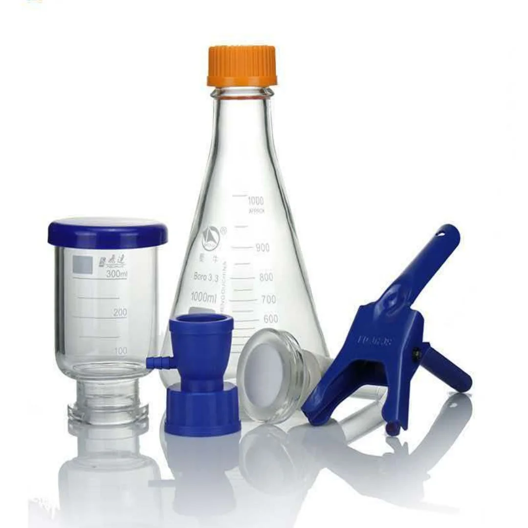 GL45 Threaded Reagent Bottle Solvent Sand Core Filter Screw Adapter Filtration Device Vacuum Suction Filtration Conversion Head