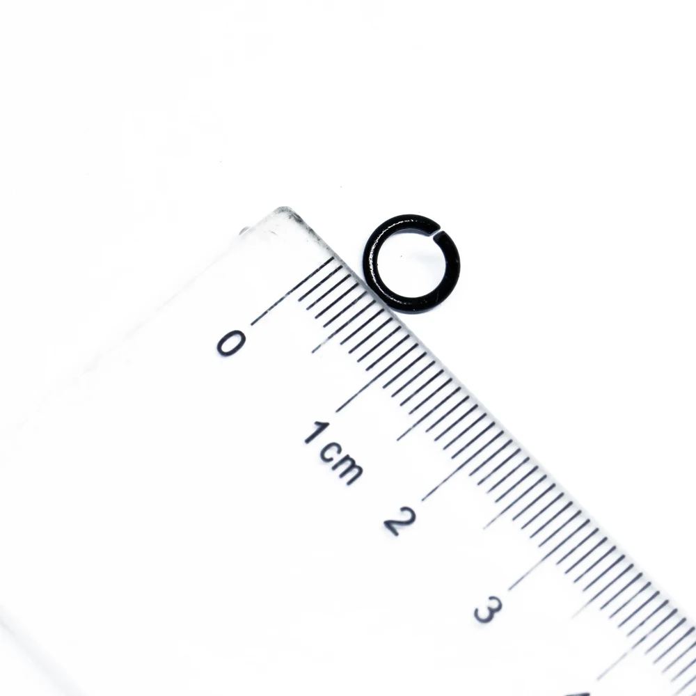 100pcs/lot Colorful Open Circle Split Ring Jump Rings Necklace Bracelet Earring Pendant Connectors DIY Making Accessories
