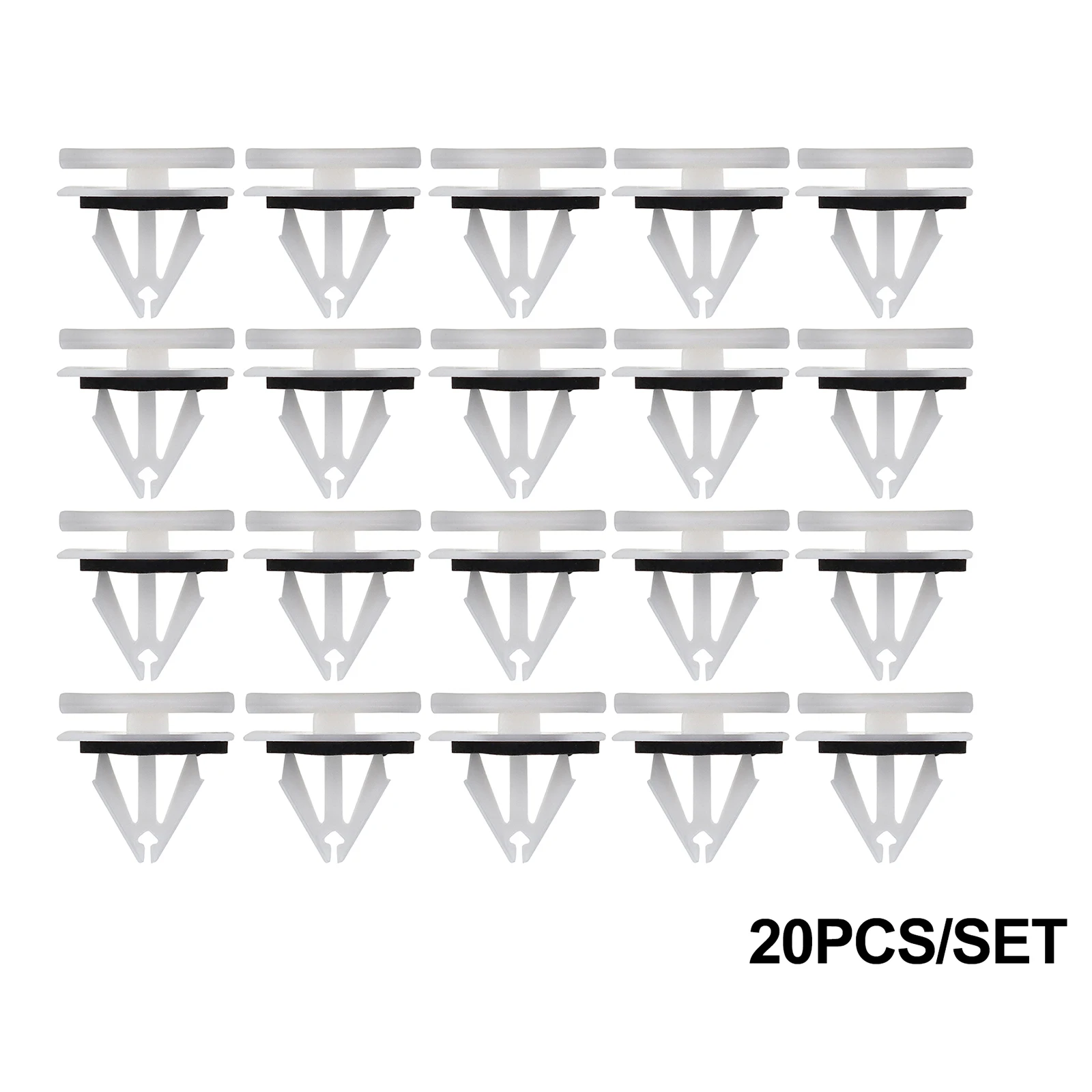 20x For Ford Fiesta Kuga S-max Escape Edge Ecosport F150 Mustang Flare Side Skirt Sill Door Rocker Panel Moulding Clips Rivet