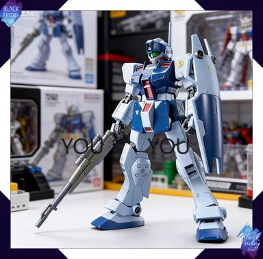 

Bandai Original Genuine Figure Gundam Model Kit HGUC 1/144 RGM-79SP Gm Sniper II Collection Action Figure Model Boys Toys Gifts