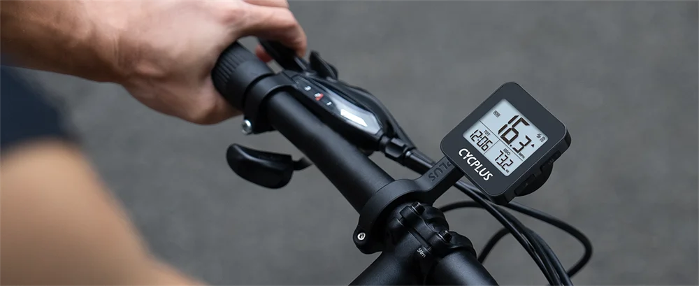 CYCPLUS GPS-Fahrradcomputer, kabellose Stoppuhr, IPX6, wasserdicht, Radfahren, Kilometerzähler, Fahrradzubehör, Tachometer – Detail 10