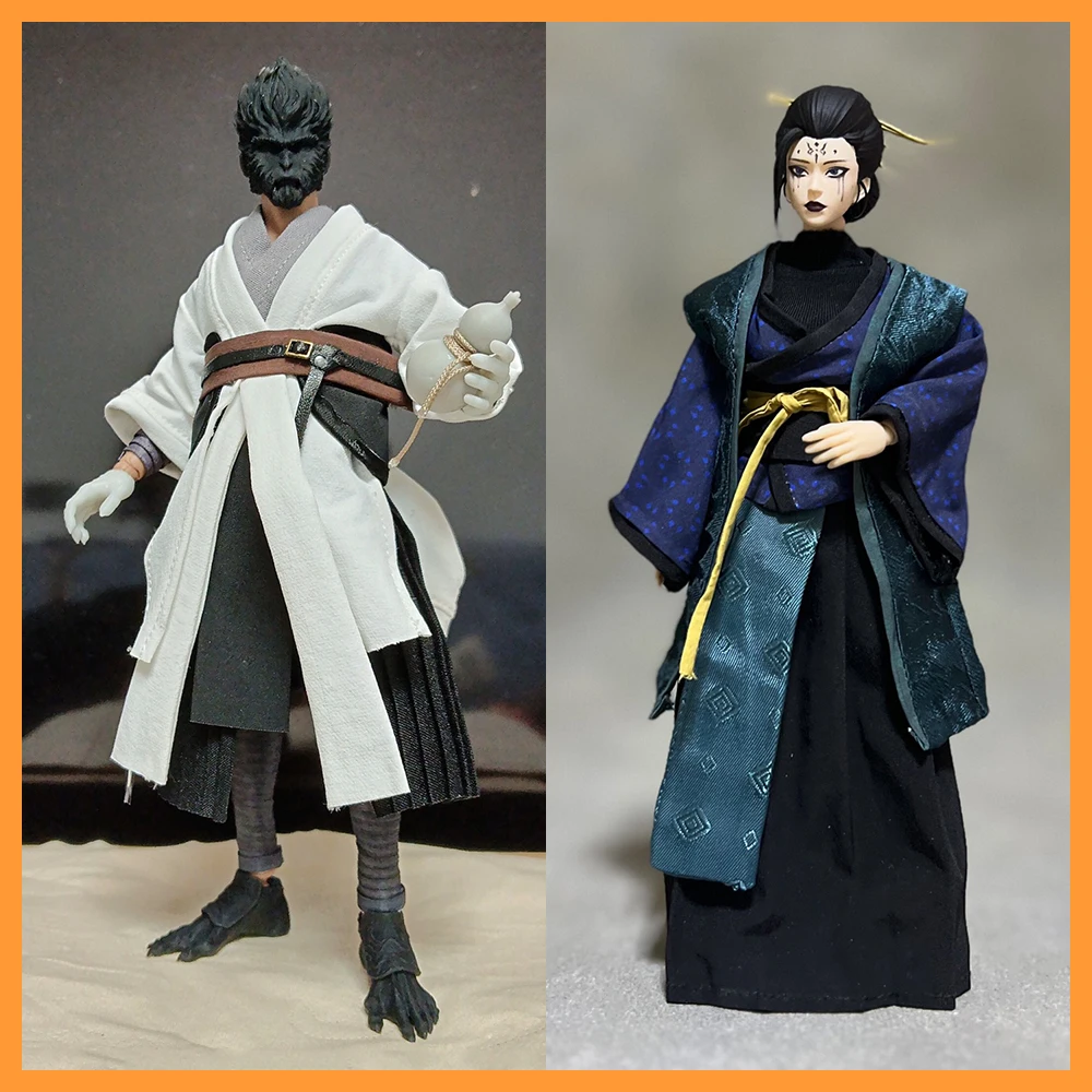 

В наличии shf 1/12 Масштабная игровая фигурка Бог Эрлен Янцзянь Сестра IV Паук Духи Комплект одежды Модель для 6-дюймовых фигурок тела