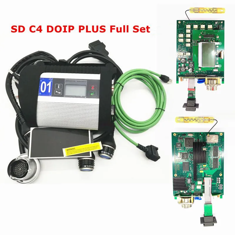 SD C4 DOIP PLUS Full ChipFor MB STAR C4  Connect Compact 4 Diagnostic Tool With WIFI Function Dry Battery Better Built Quality