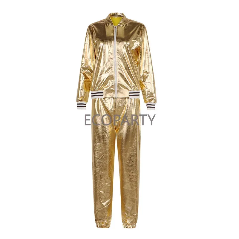 

COSda@Halloween Adult 60s 70s Hippie Women Cosplay Costume Tracksuit Carnival Party Music Festival Retro Disco Fancy Dress S-3XL